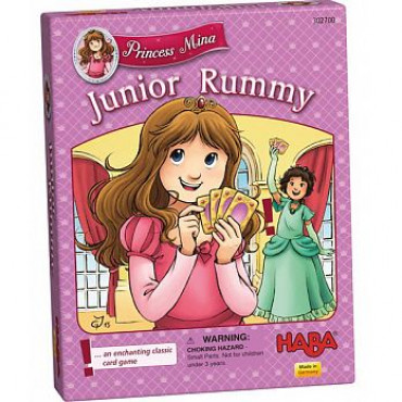 HABA 德國桌遊-米娜公主：拉米紙牌遊戲(Junior Rummy)