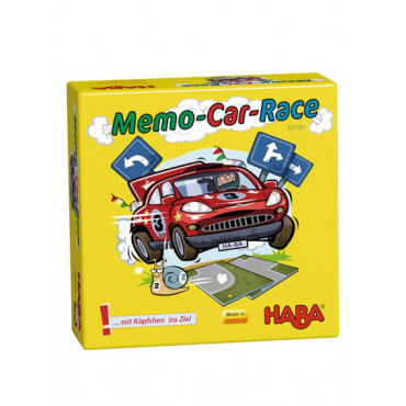 HABA 德國桌遊-玩轉賽車道 (Memo-Car-Race)
