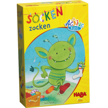 HABA 德國桌遊-趣運動：怪獸襪 (Socken zocken)