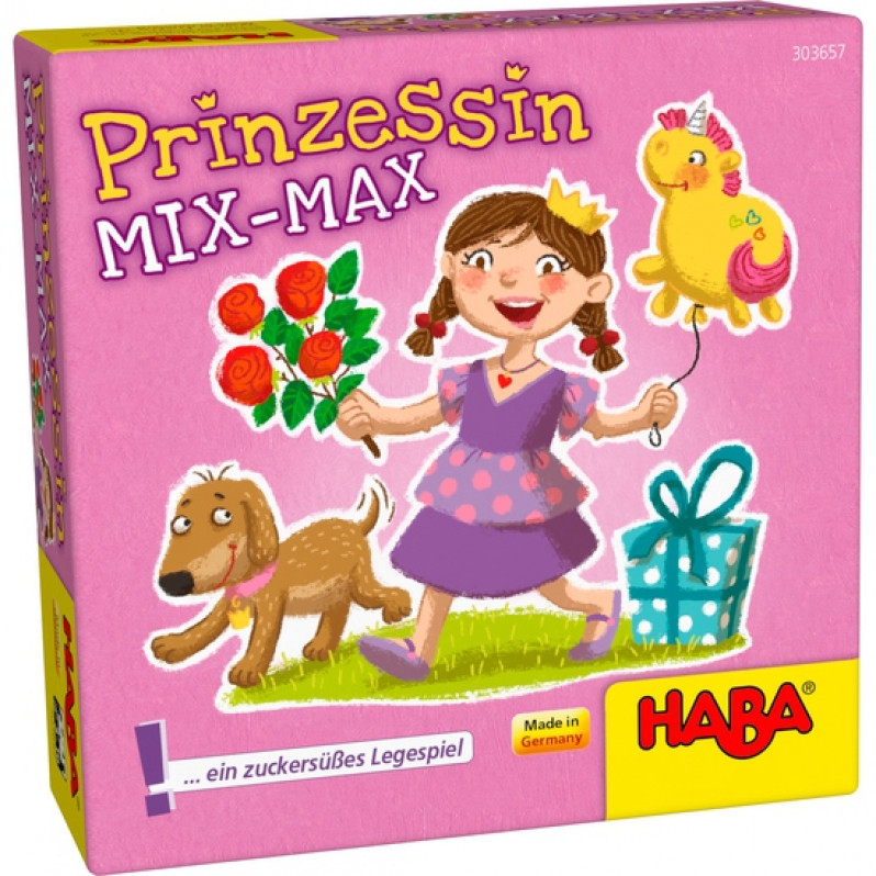 HABA 德國桌遊-公主派對(Prinzessin MIX-MAX)