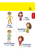 兒童常用英語500單字(掃描 QR code跟著美籍老師說英語)