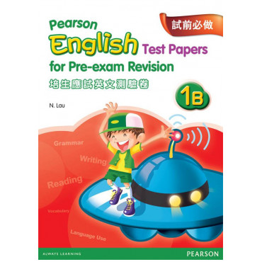 【多買多折】PEARSON ENG TEST PAPERS FOR PRE-EXAM REV 1B